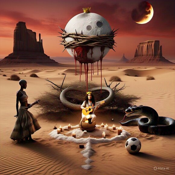 URBAN POP ABSTRACT EXPRESSIONISM SURREAL ART PRINTS 🧛♀️👸🧛♂️🤴🤑👺🧜♀️🧜♂️ - Picture 9 of 15